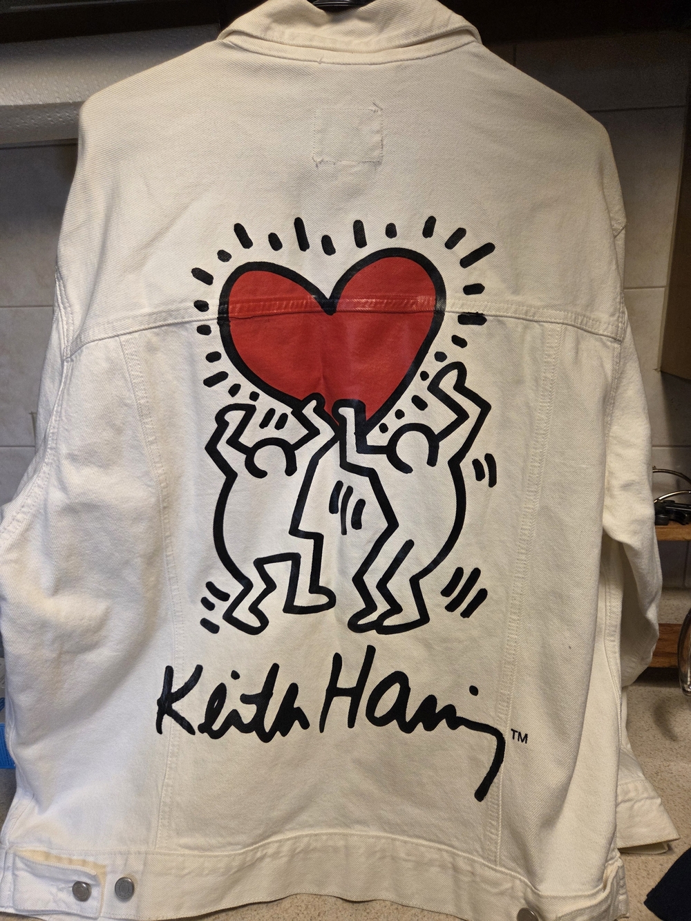 H&M Keith Haring Jacket LIMITED EDITION Size Medium